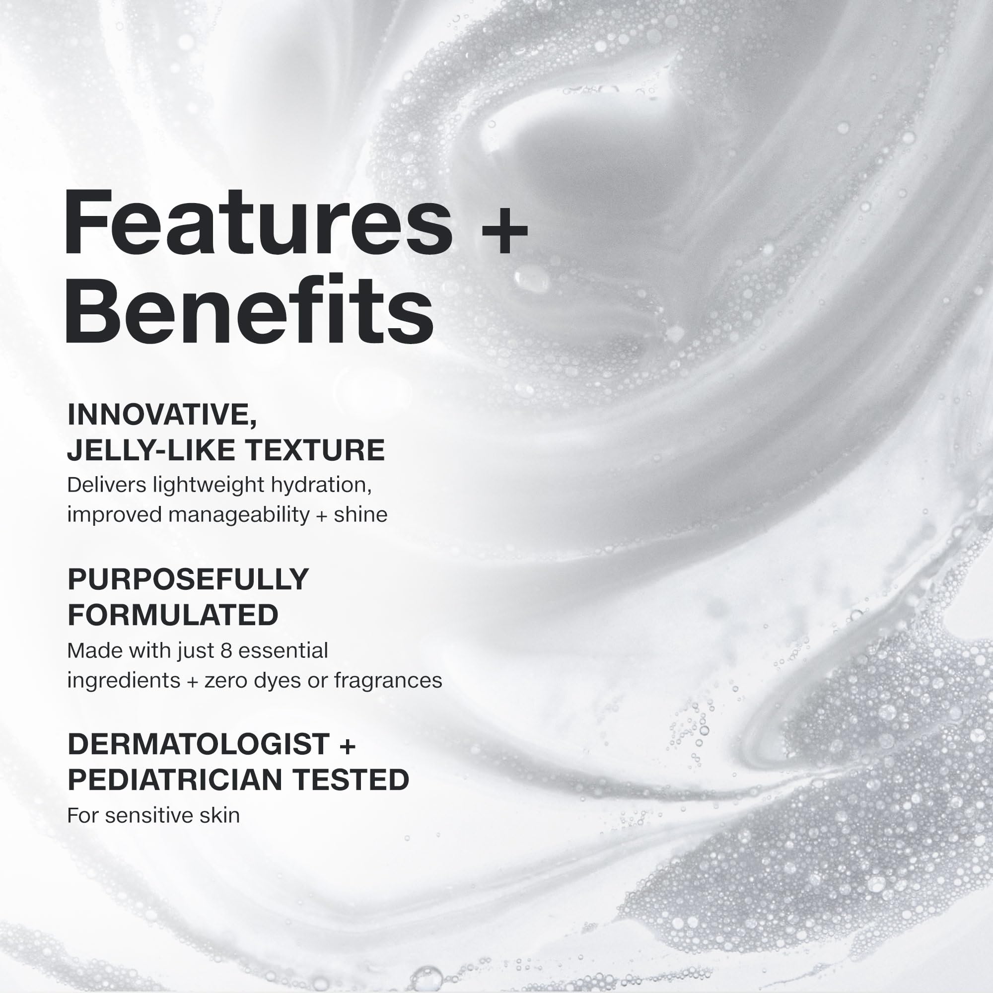 Paul Mitchell Clear Jelly Mask jar closeup shows dye-free formula suitable for sensitive skin.