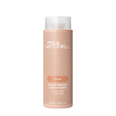 Paul Mitchell Color Protect conditioner bottle demonstrates color-safe formula for vibrant, protected hair