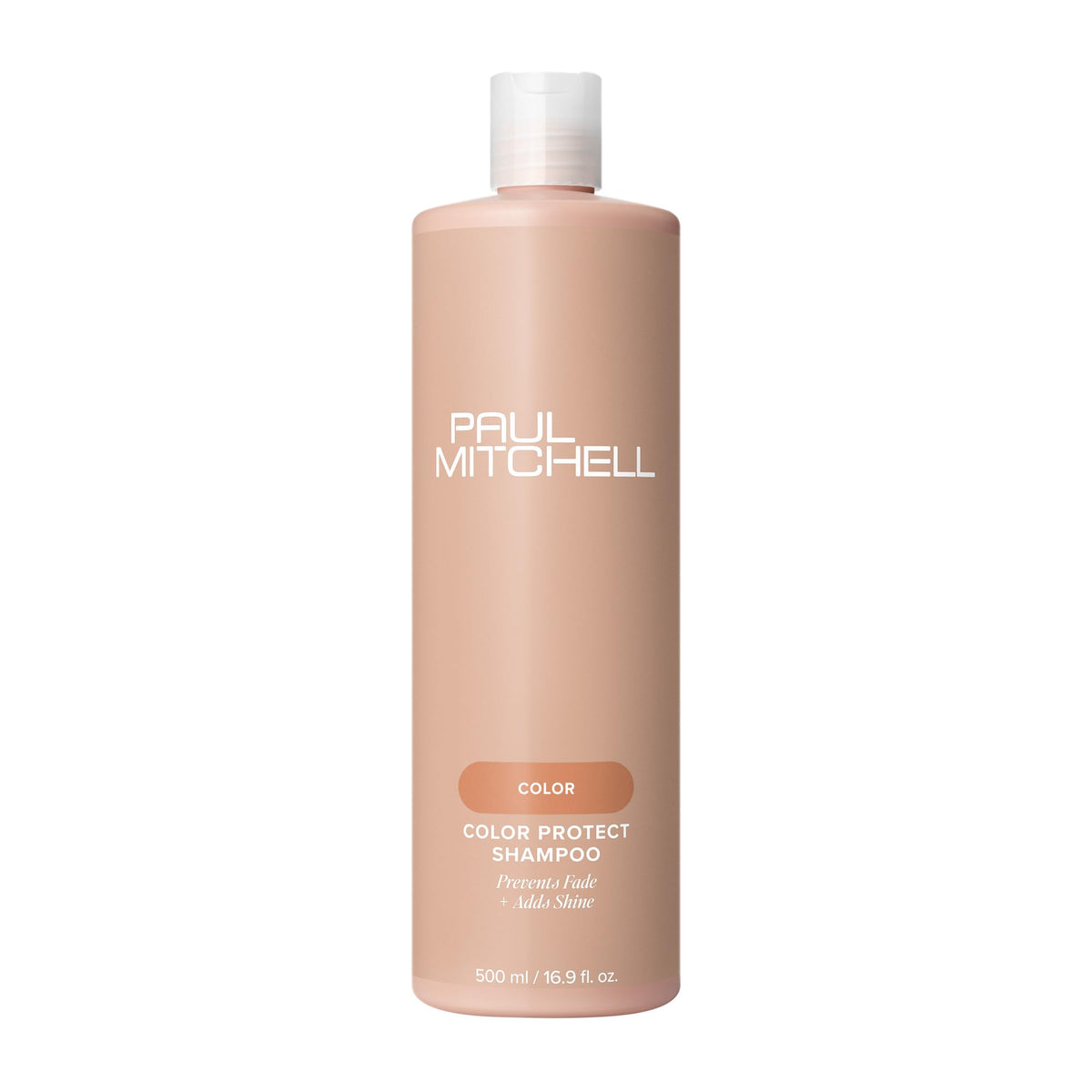 Paul Mitchell Color Protect Shampoo bottle front view shows color protection and shine benefits