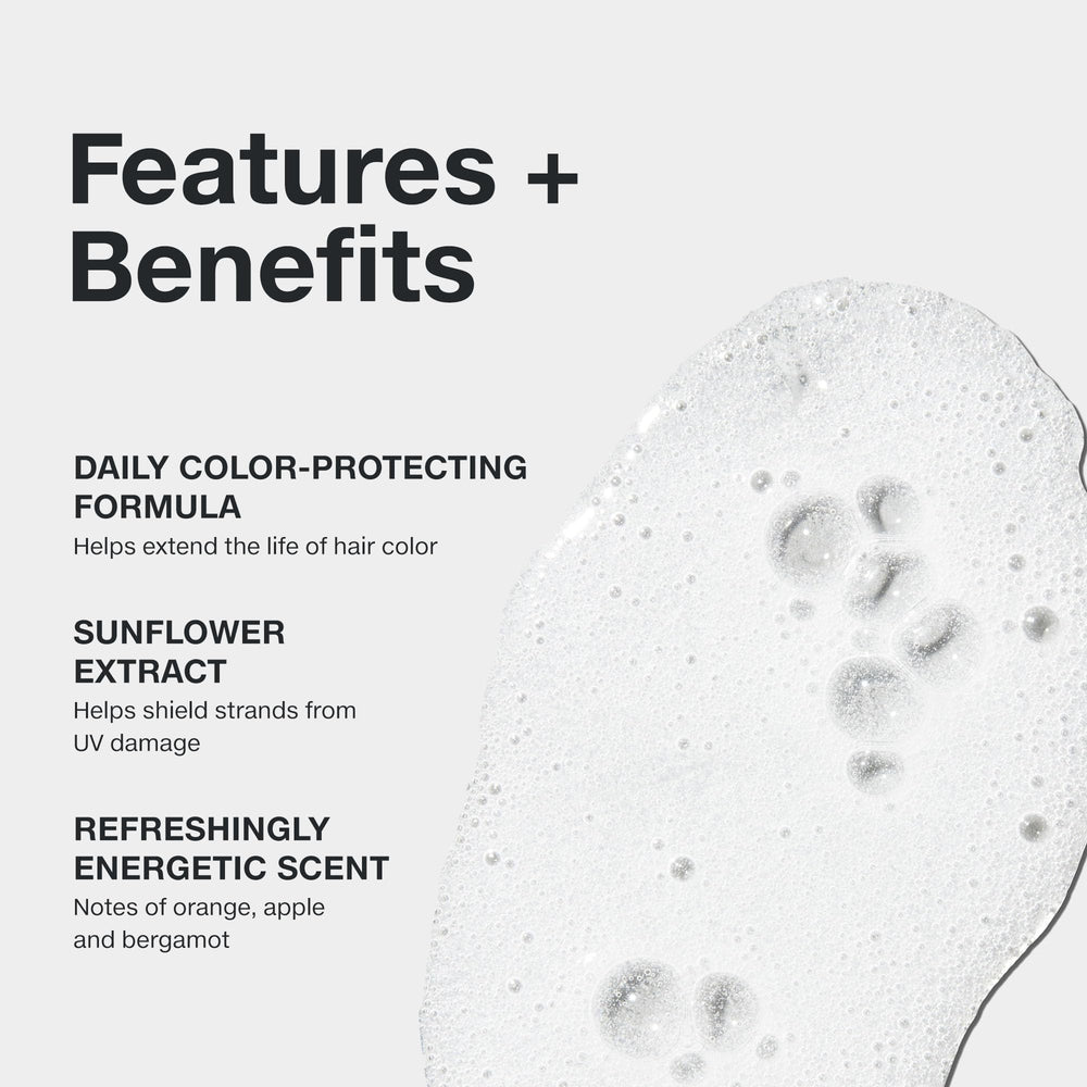 Paul Mitchell Color Protect Shampoo ingredients with sunflower extract for UV defense