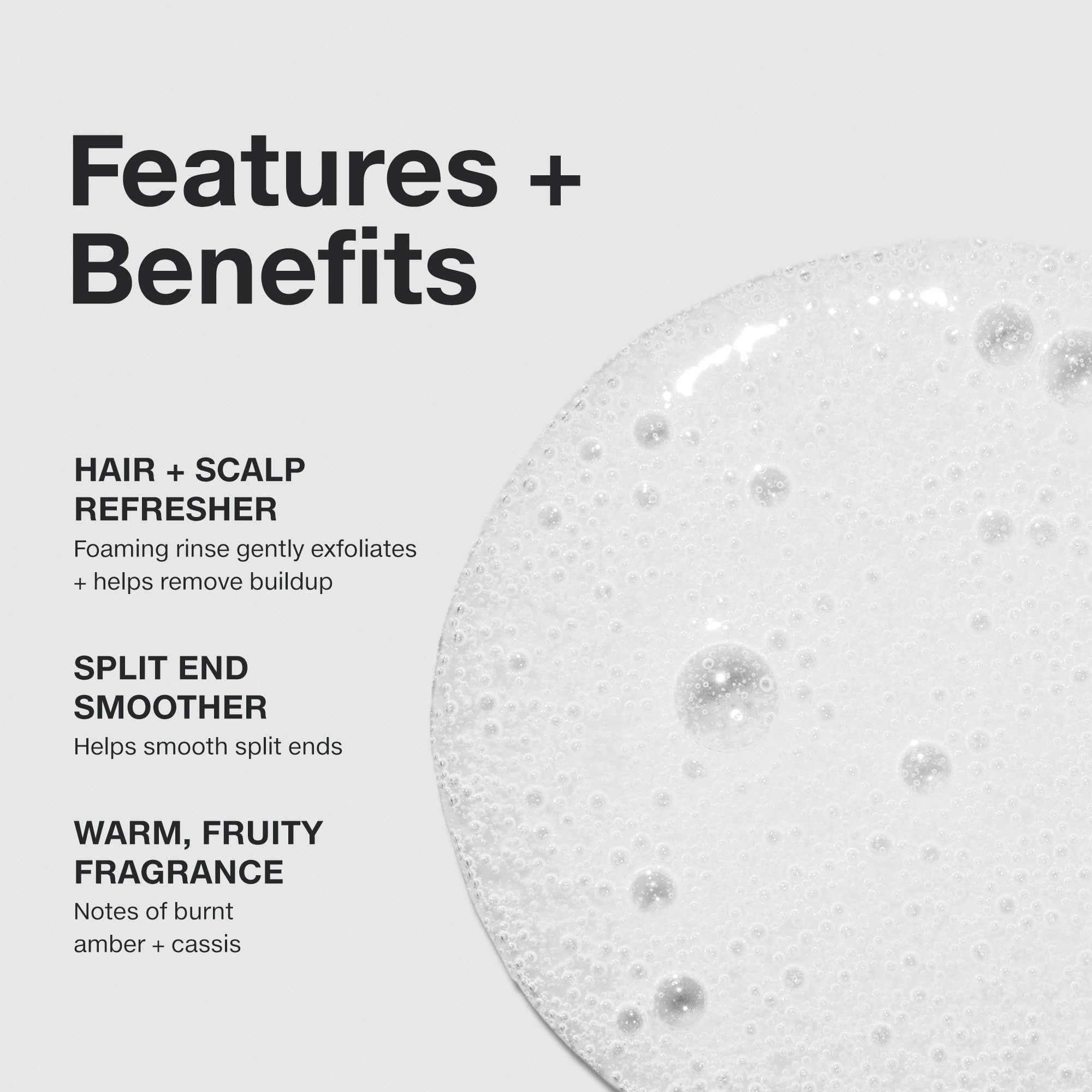 Paul Mitchell Foaming ACV Rinse foam lather distributes evenly for gentle cleansing