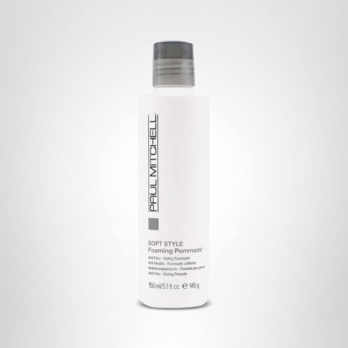 Paul Mitchell Foaming Pomade packaging highlights recyclability
