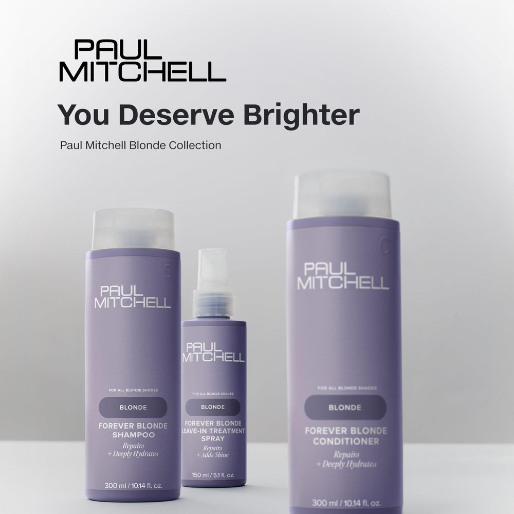 Refreshing cucumber fragrance of Paul Mitchell Forever Blonde conditioner