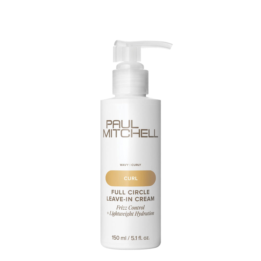 Paul Mitchell Full Circle Leave-In Cream bottle delivering lightweight hydration for curls