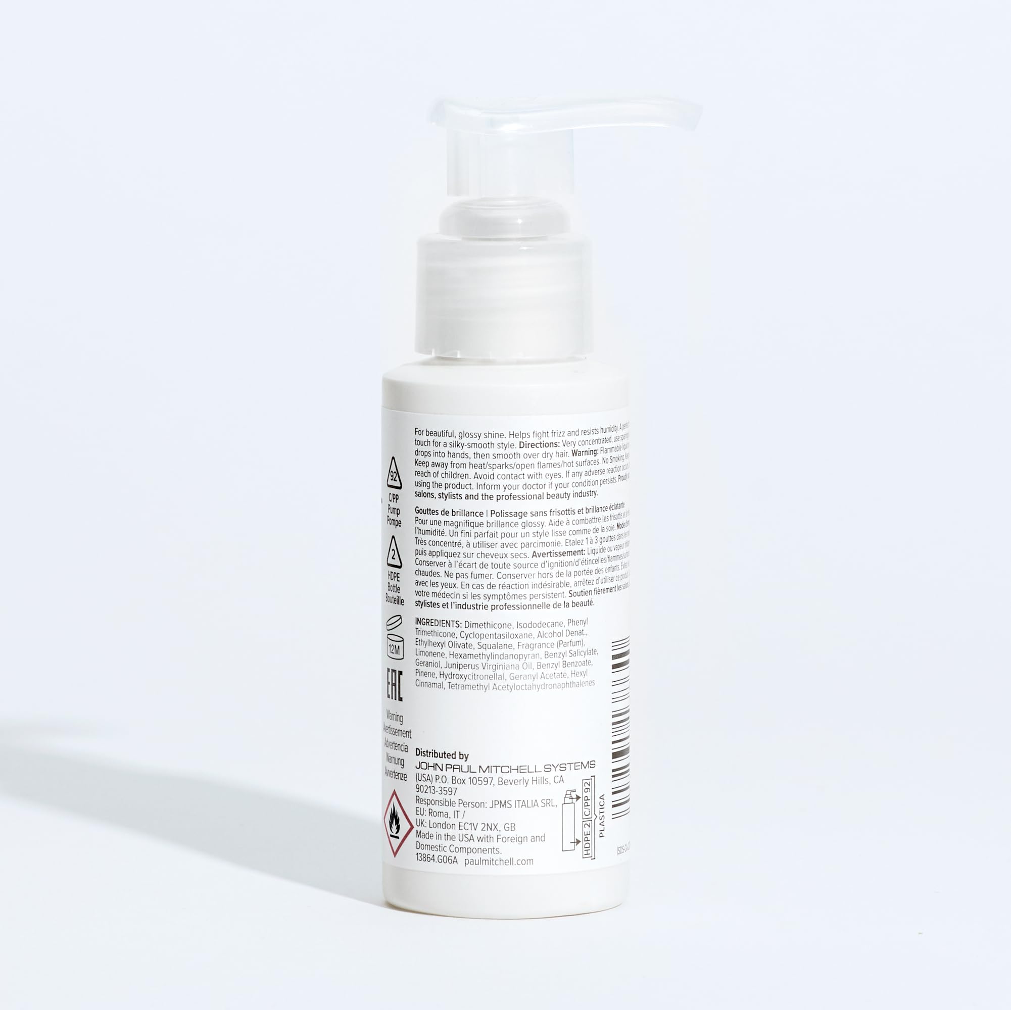 Concentrated formula means a small amount delivers noticeable results