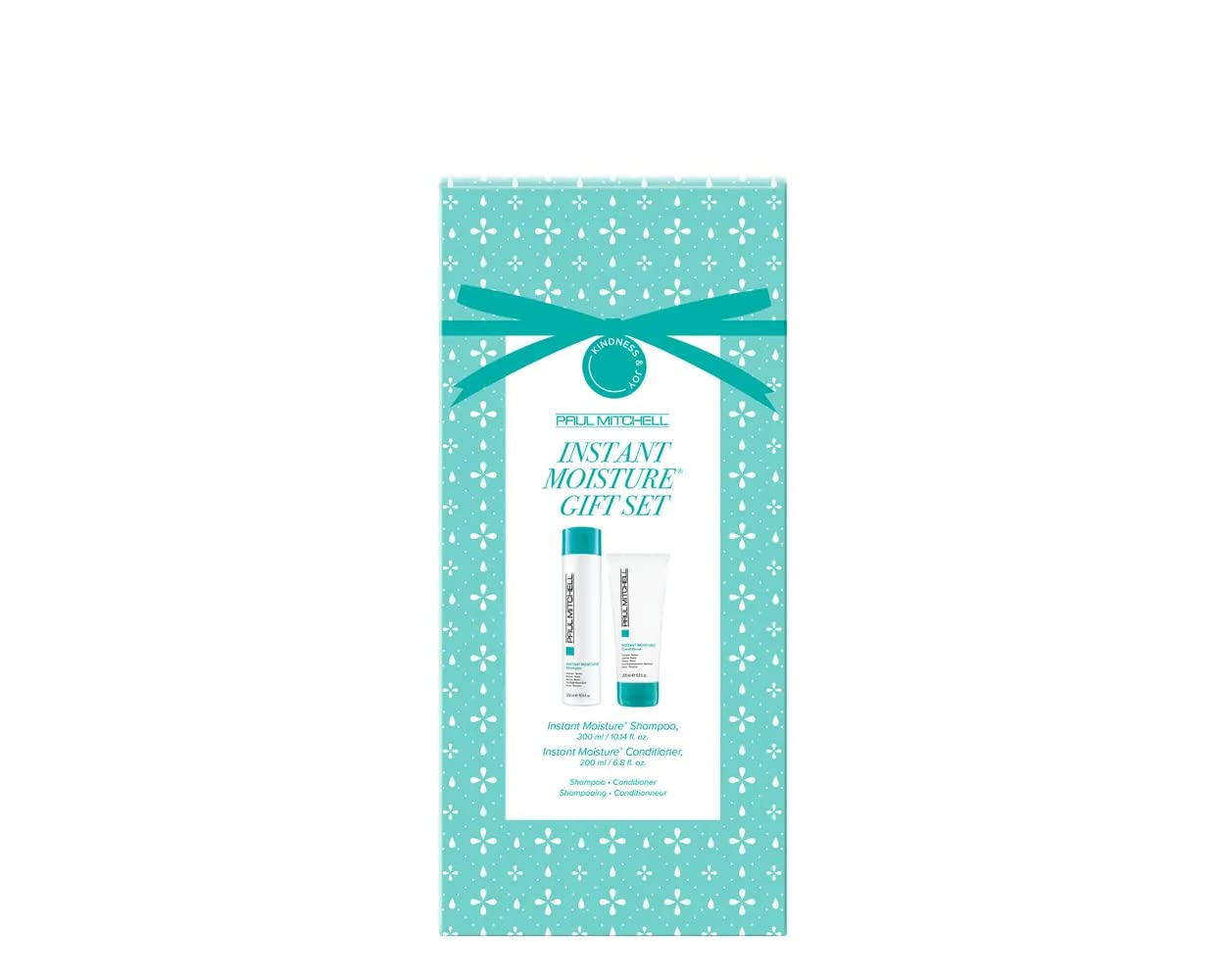 Paul Mitchell Instant Moisture Conditioner bottle provides lasting hydration and shine.