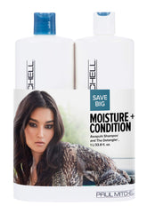 Paul Mitchell Moisture + Condition bottle with Awapuhi, detangles and nourishes hair