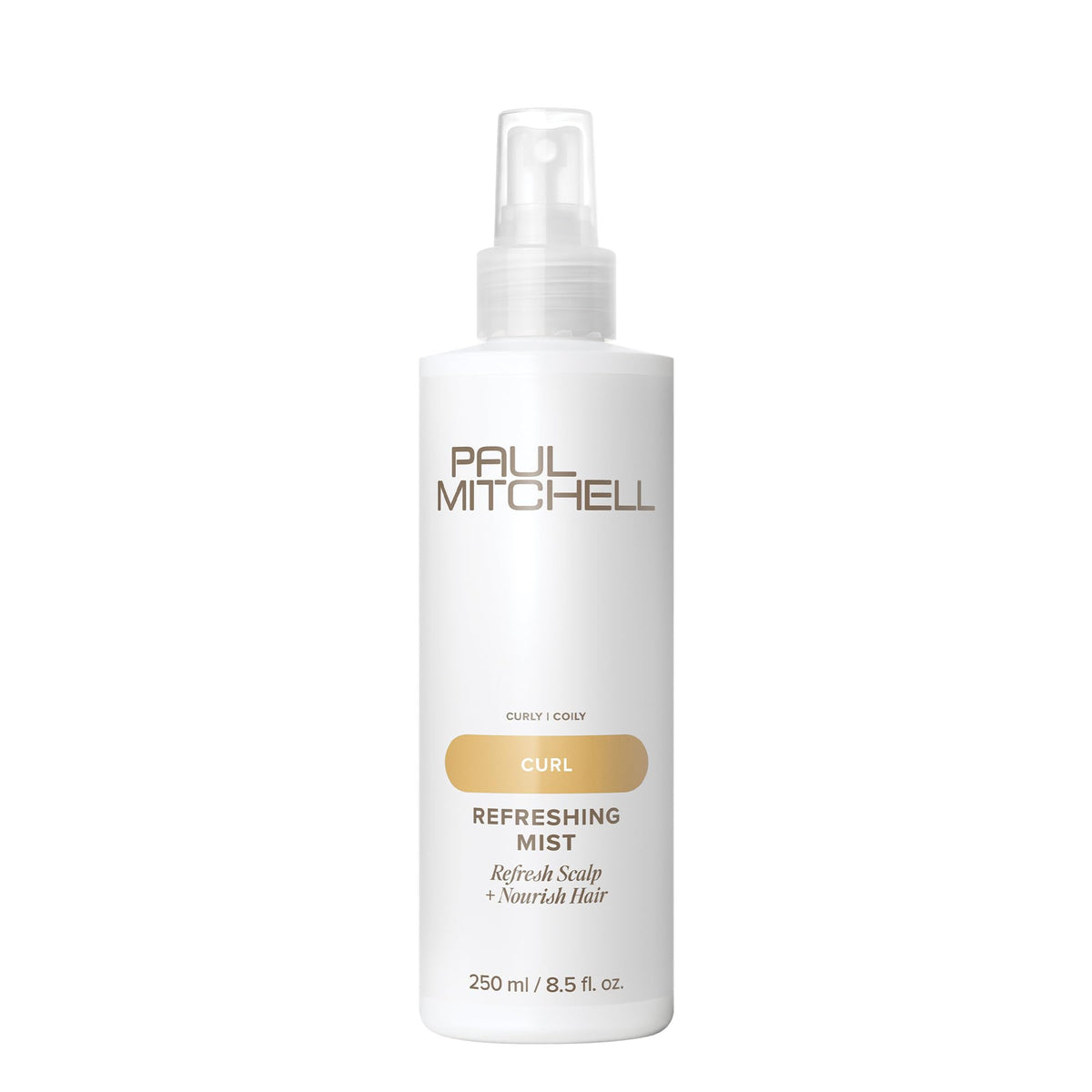 Paul Mitchell Refreshing Mist bottle pour for quick scalp refreshment