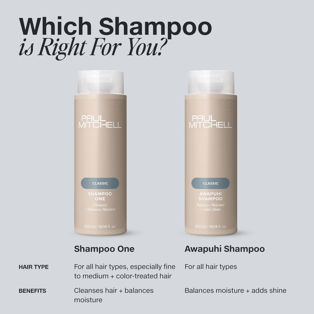 Paul Mitchell Shampoo One 33.8 oz size ideal for regular home use.