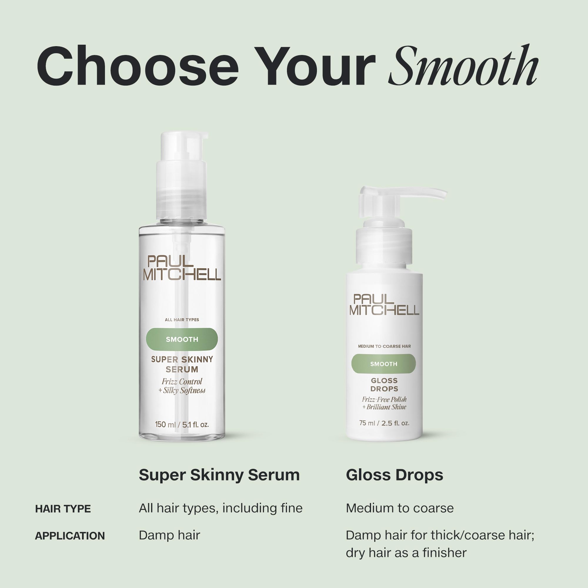 Paul Mitchell Super Skinny Serum suitable for all hair types, including fine hair.