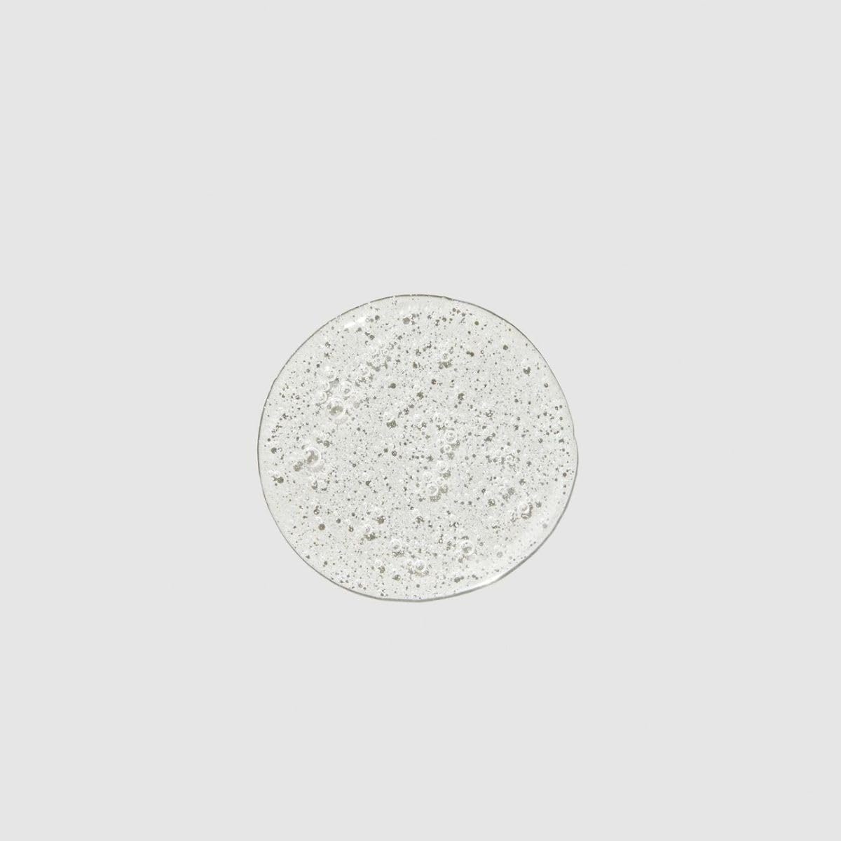 Lather in hand demonstrates gentle cleansing for damaged hair with shine