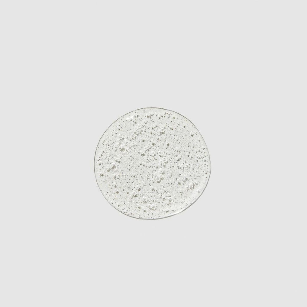 Lather in hand demonstrates gentle cleansing for damaged hair with shine