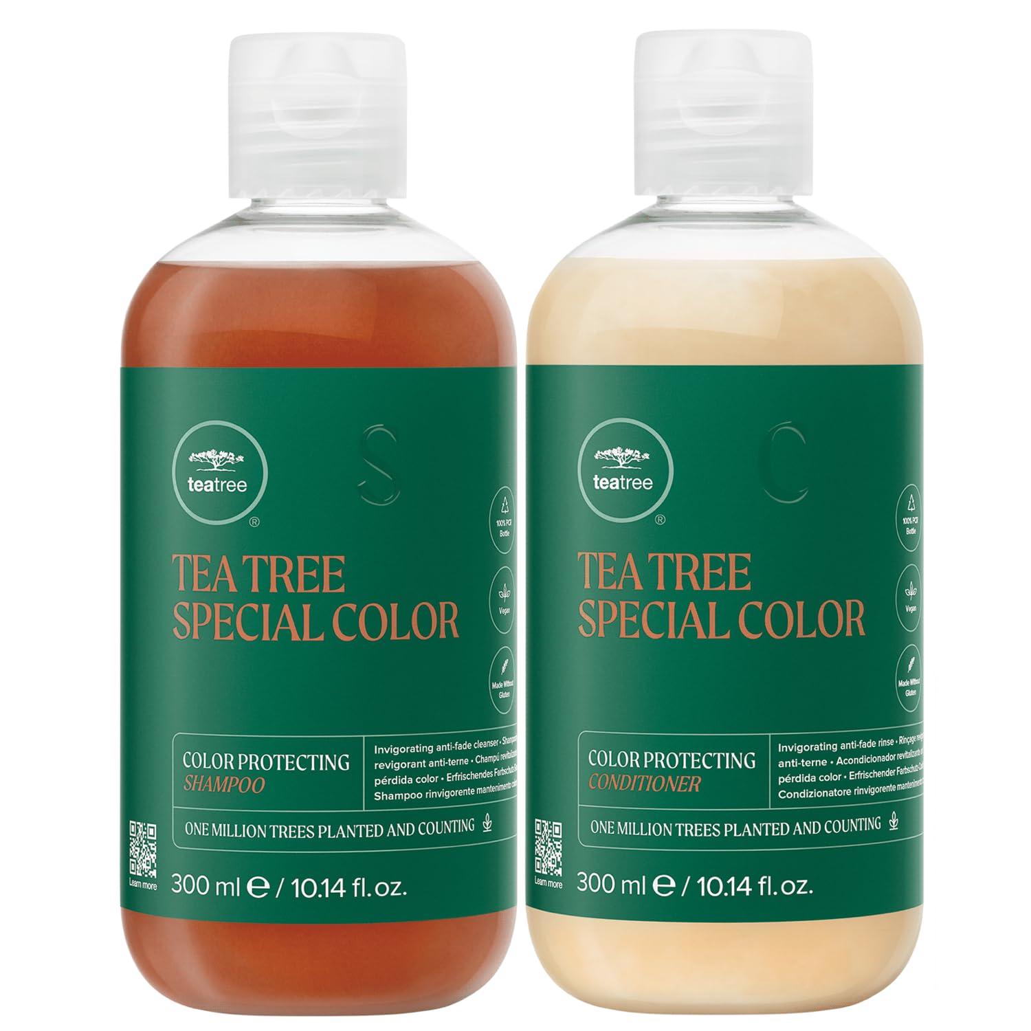 Paul Mitchell Tea Tree Special Color Shampoo pour—refreshing scalp and color protection