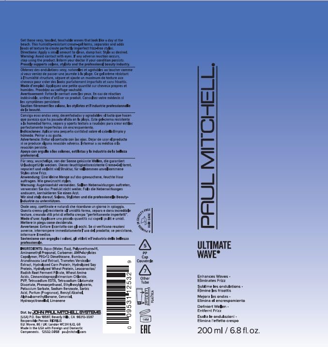 Paul Mitchell Ultimate Wave citrus fragrance enhances styling routine
