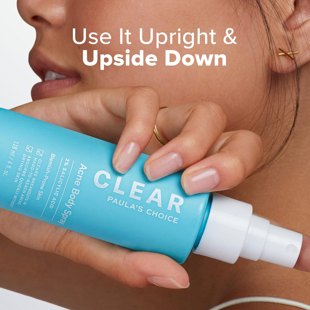 2% BHA salicylic acid back acne treatment shown on skin surface.