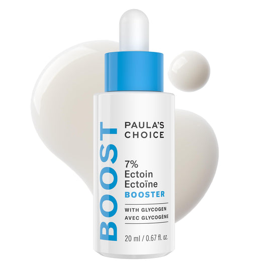 Paula's Choice 7% Ectoin + Hyaluronic Serum bottle showing deep hydration potential.