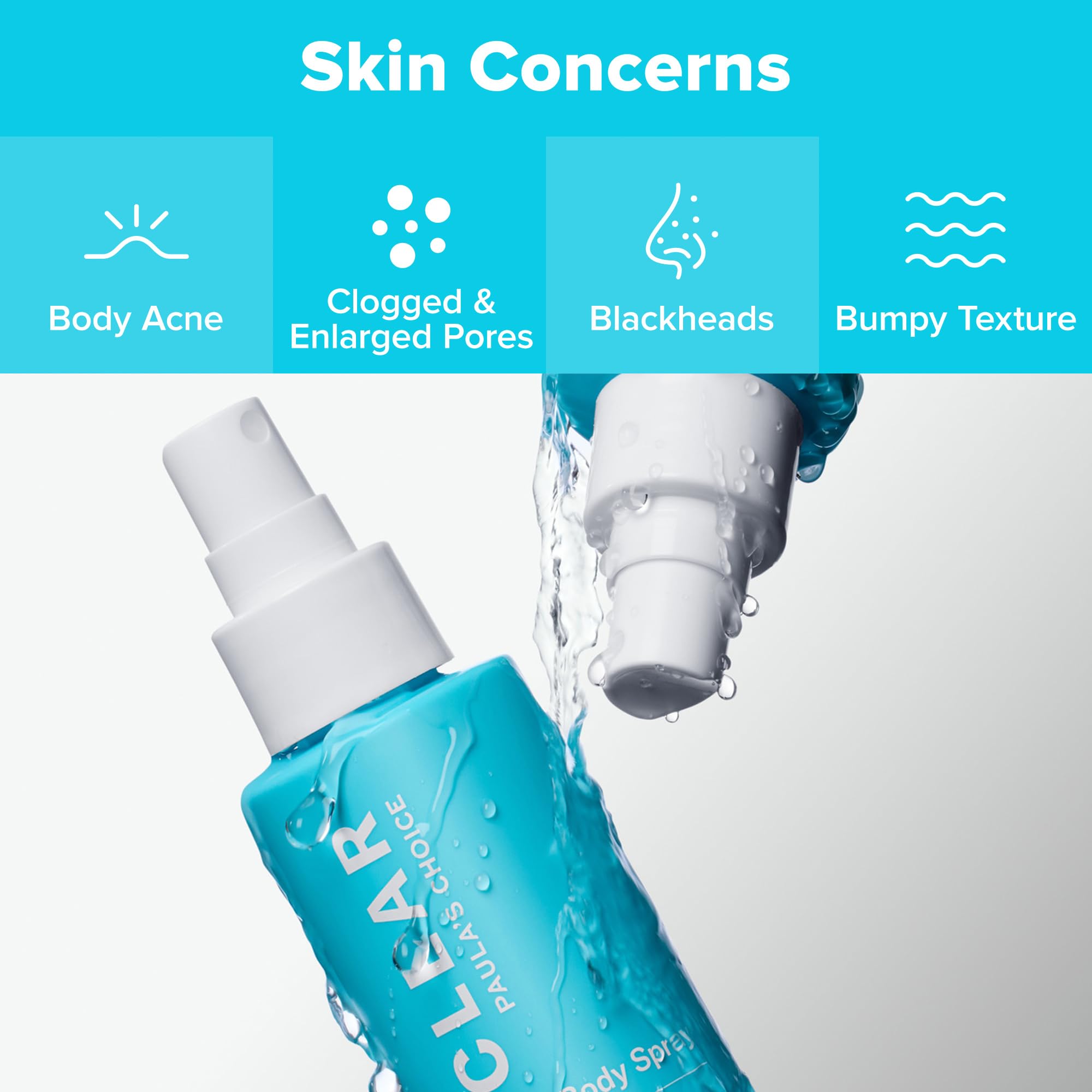 Alcohol-free, fragrance-free formula shown on labeling for sensitive skin.
