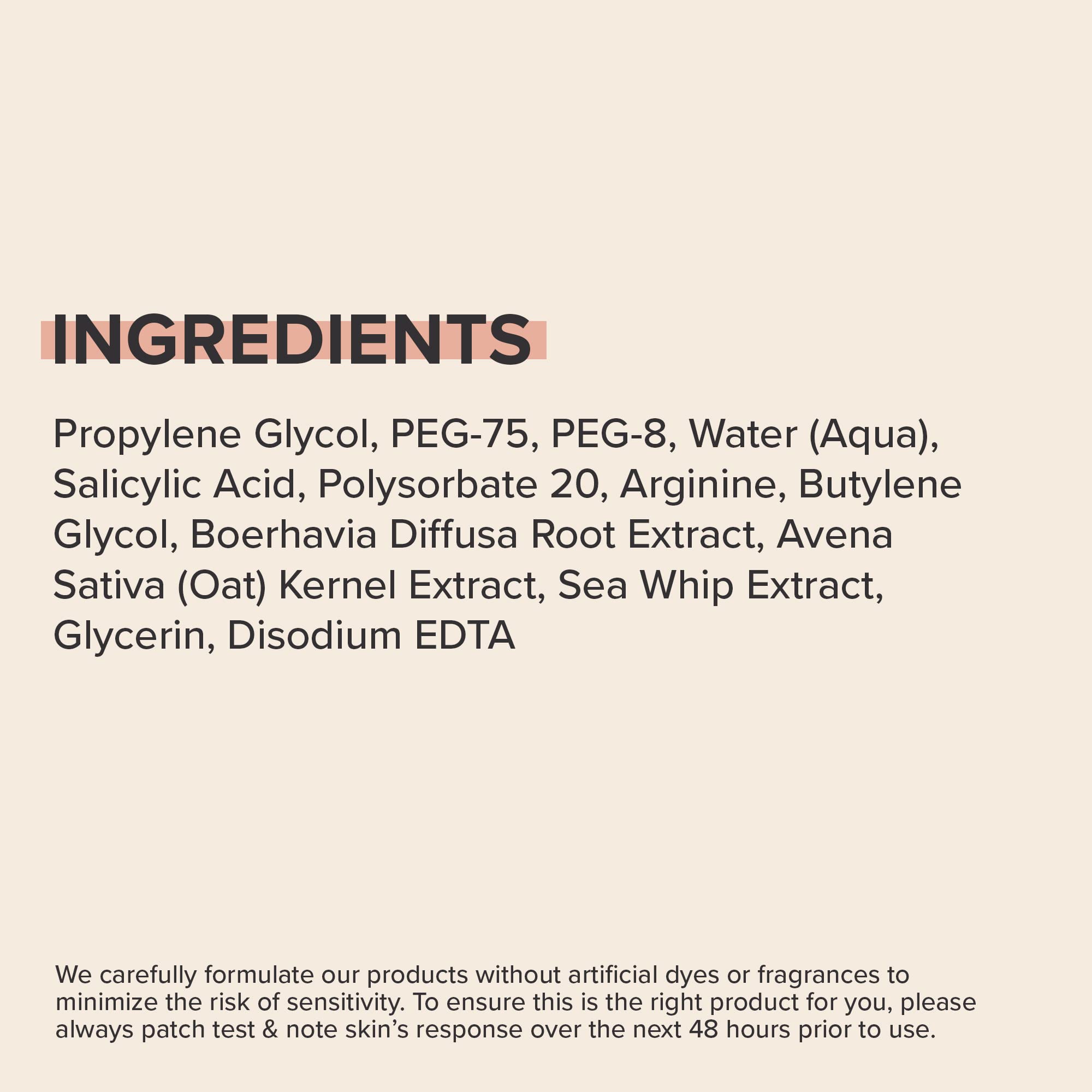 Paula's Choice BHA 9 night-time application to problem areas