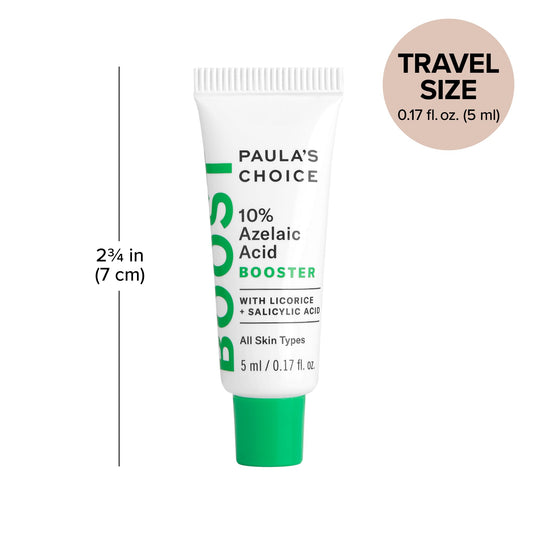 Paula's Choice Boost bottle close-up with dropper for precise dosing.