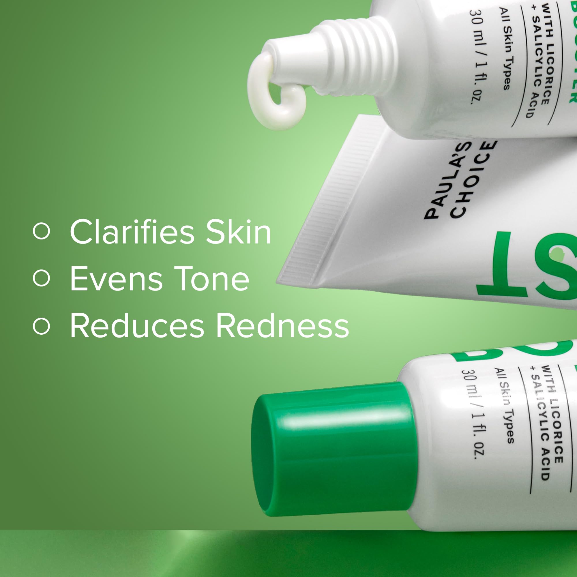 Close-up of Paula's Choice Boost azelaic acid booster texture for quick absorption