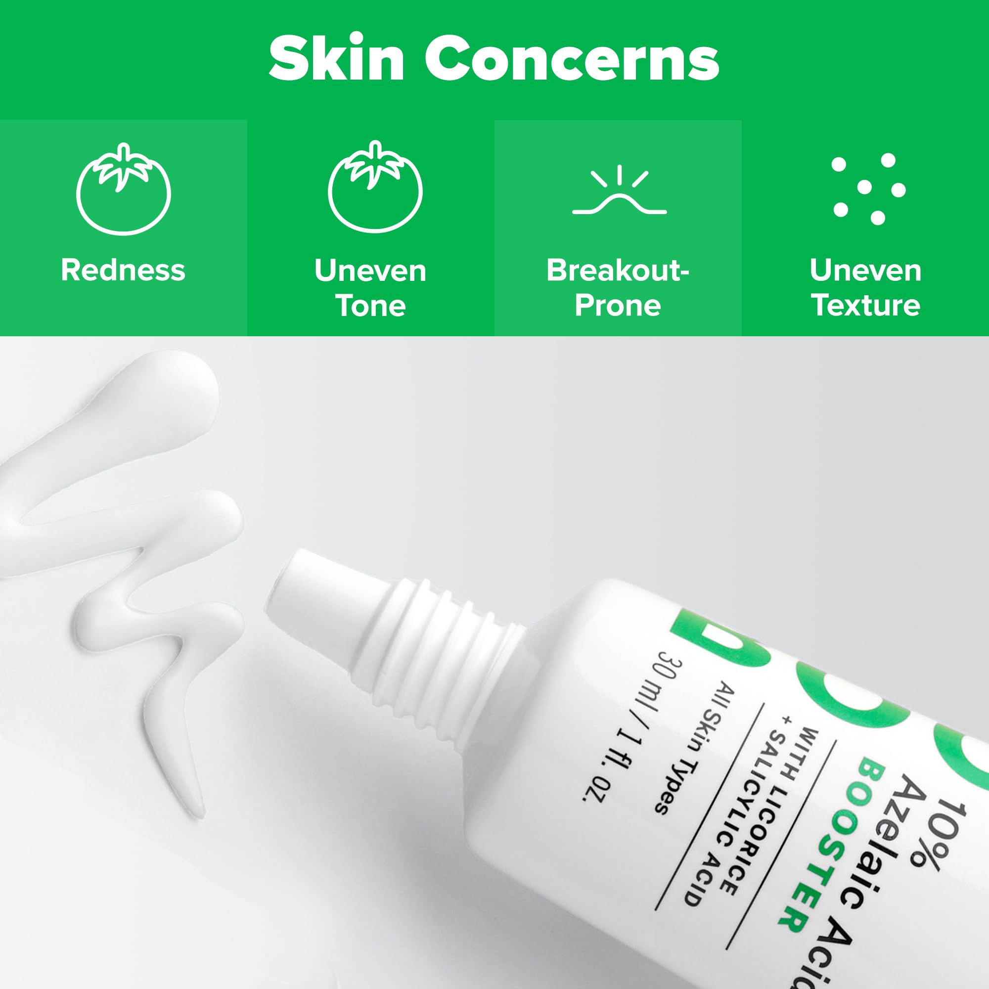 Paula's Choice Boost aiding dark spot fading on the skin