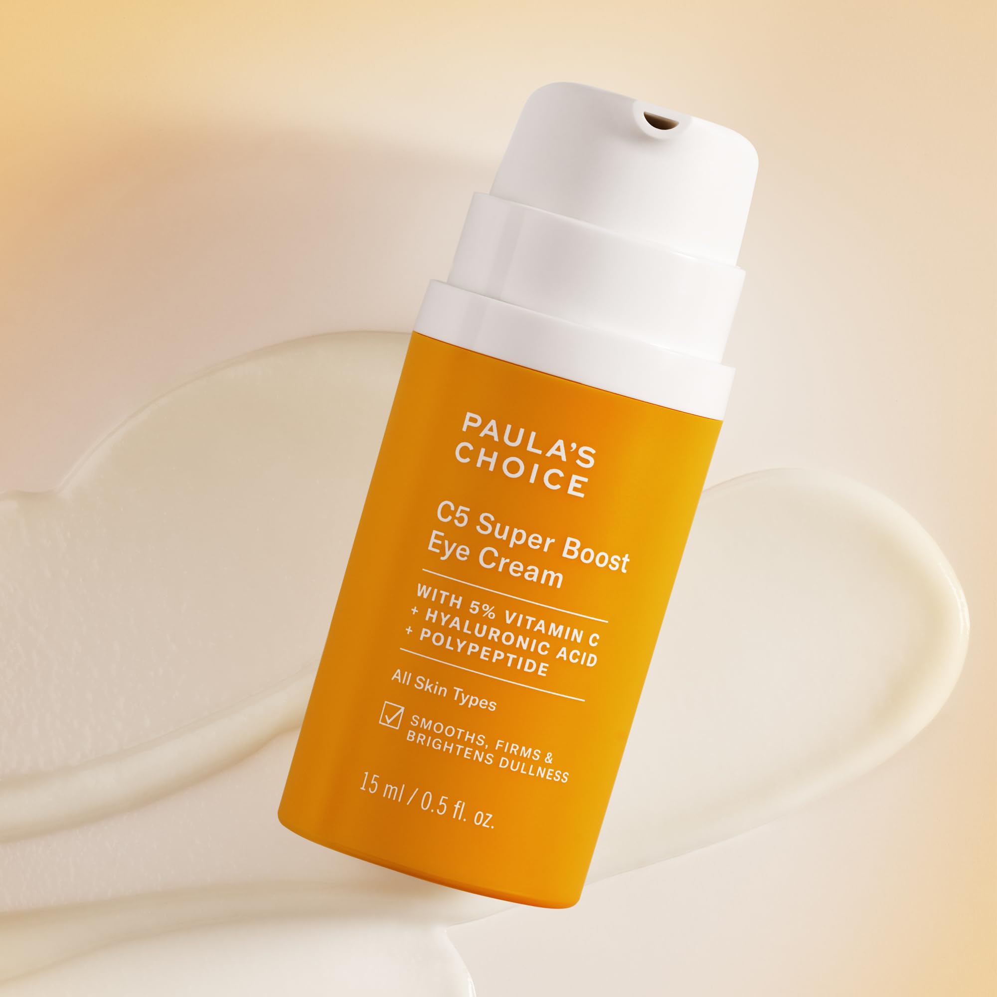 Paula's Choice C5 ingredients close-up show zerumbone and vitamin C for antioxidant support.