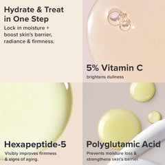 Paula's Choice C5 Super Boost Moisturizer ingredients list highlights vitamin C and peptides.