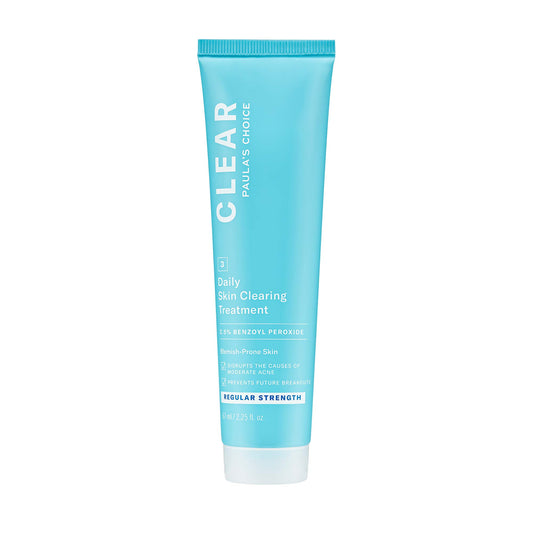 Paula's Choice CLEAR daily cream bottle front for acne care.