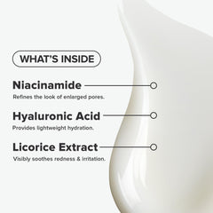 Label close-up of fragrance-free Paula's Choice CLEAR moisturizer.