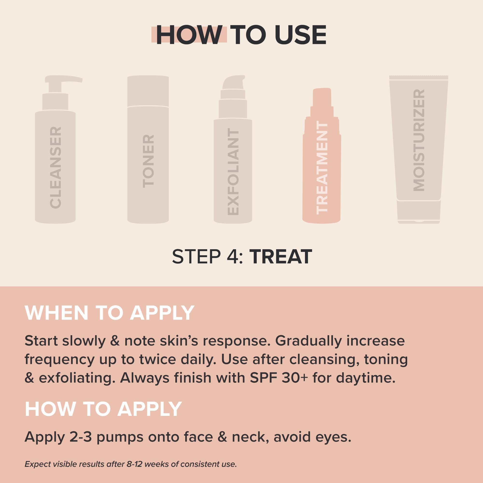 Paula's Choice Clinical Discoloration Serum bottle angle showing easy daily application