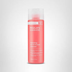 Paula's Choice Defense routine image promoting morning and evening cleansing