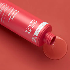Paula's Choice Defense silky after-rinse cream texture ready for skincare steps