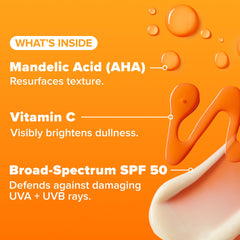 Paula's Choice SPF and Vitamin C combo; daily sun protection with brightening benefits.