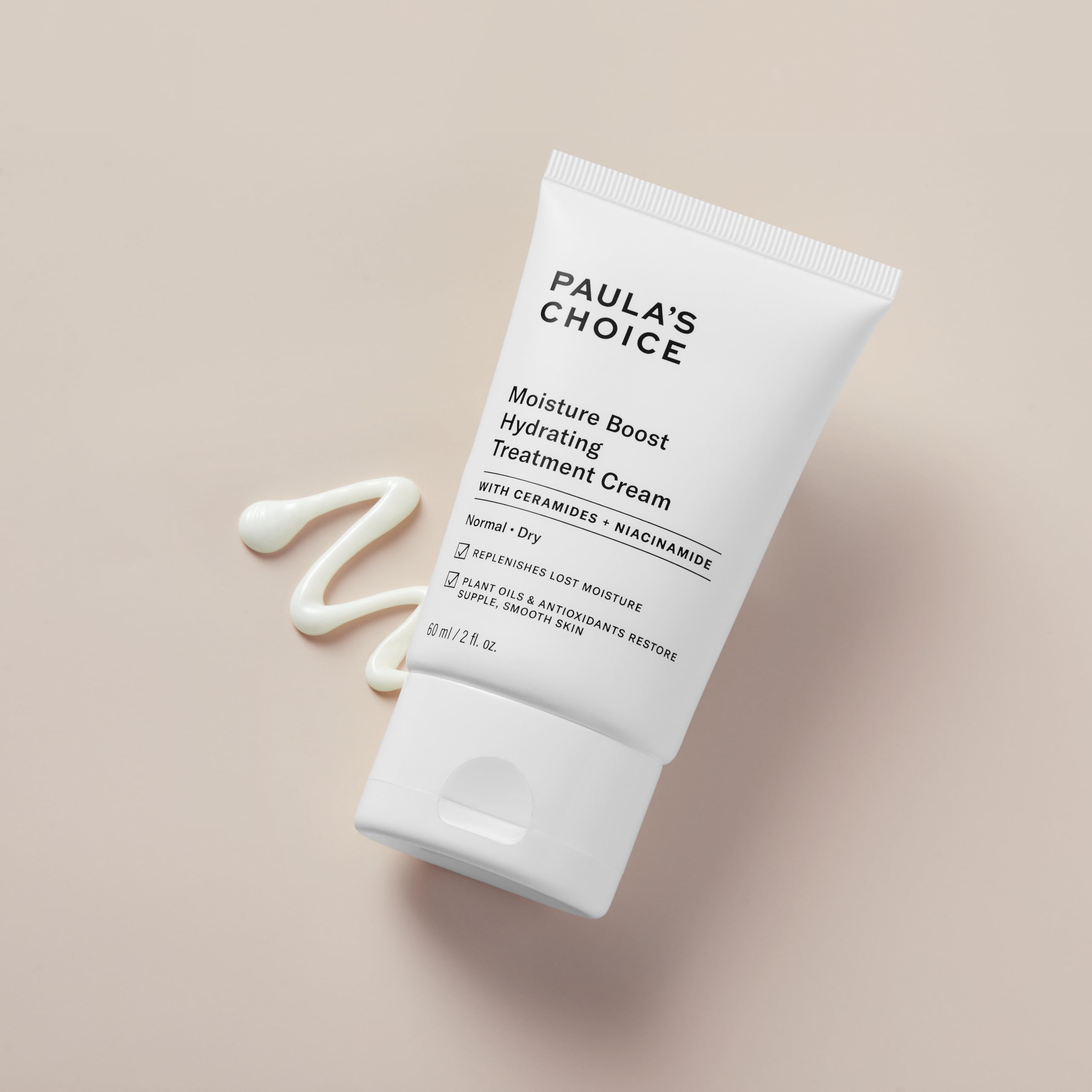 Paula's Choice Moisture Boost ingredients Niacinamide and Hyaluronic Acid highlight hydration and skin resilience.