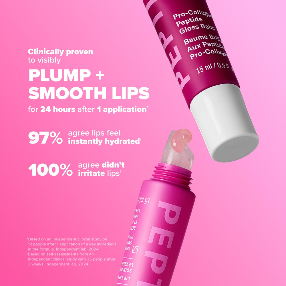 Paula's Choice Pro-Collagen Peptide Gloss Lip Balm plant emollients nourish lips