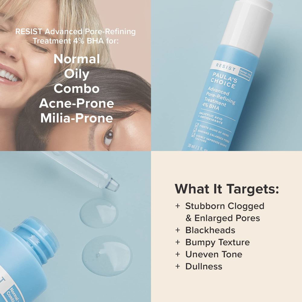 Packaging of Paula's Choice RESIST advanced pore refining product.