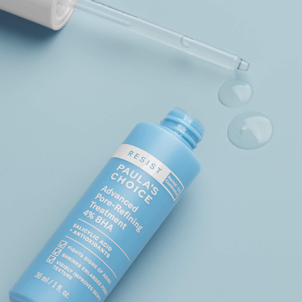 Fragrance-free Paula's Choice RESIST packaging highlights clean design.