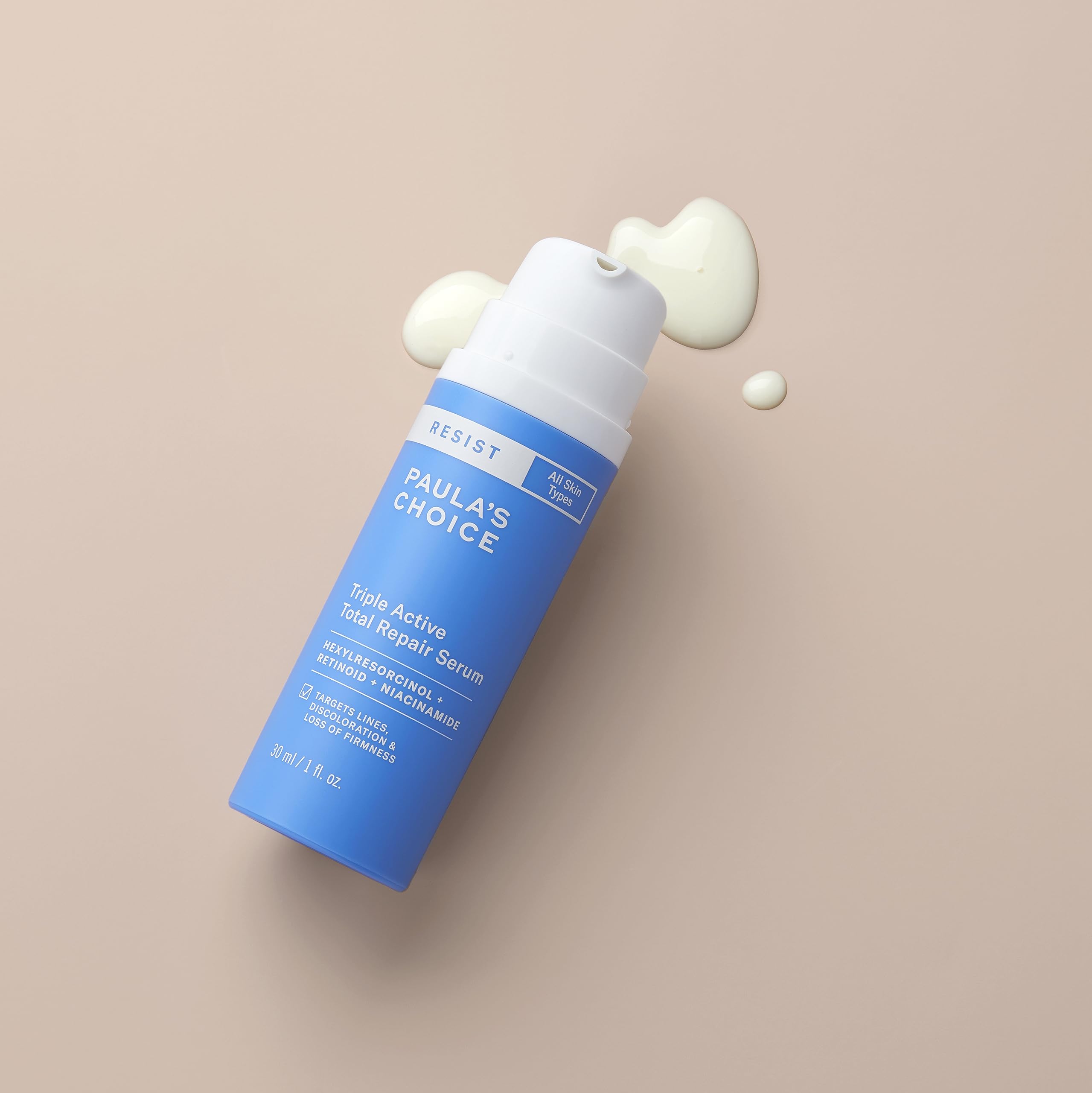 Paula's Choice RESIST retinoid component promotes firmer skin texture