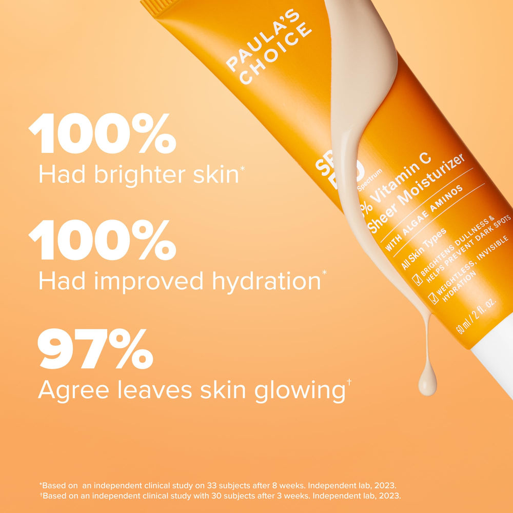 Paula's Choice SPF 50 UV protection label shows robust sun defense.