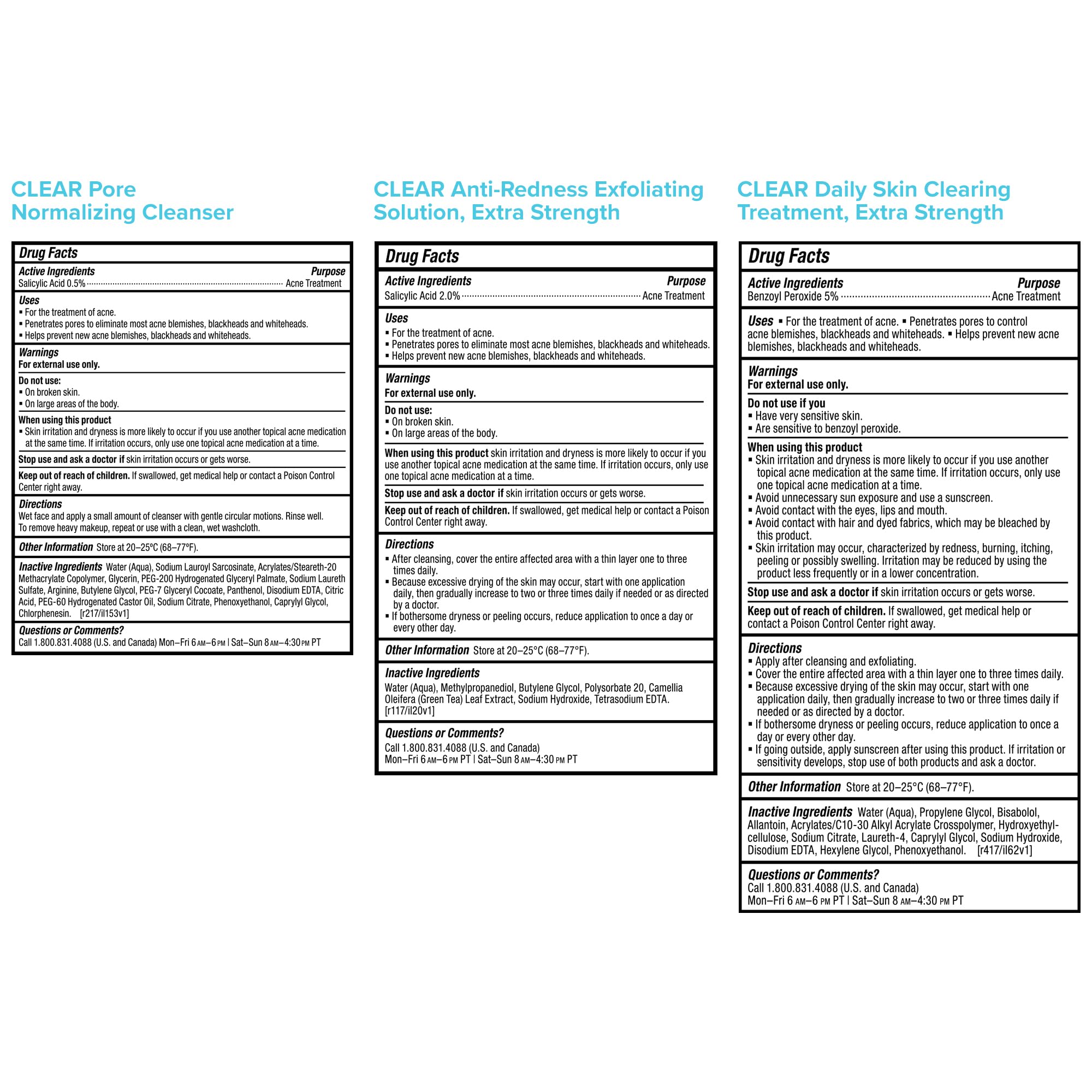 Paula's Choice three-step routine guide for faster clarity.