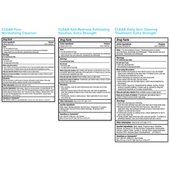 Paula's Choice three-step routine guide for faster clarity.