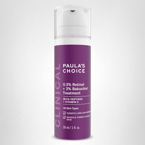 Vitamin C and E ingredients highlighted in Paula's Choice serum for brightening.