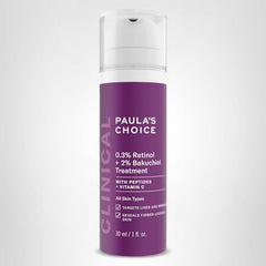 Vitamin C and E ingredients highlighted in Paula's Choice serum for brightening.