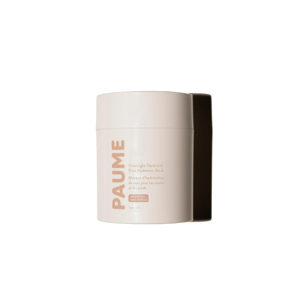PAUME Overnight Mask tub close-up showing creamy texture for deep hydration