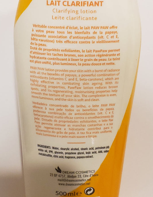 Paw Paw Clarifying Body Kit 4pcs on display suggests a complete daily routine.