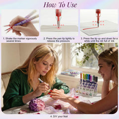 Pawhims complete DIY nail art kit ready for gifting.