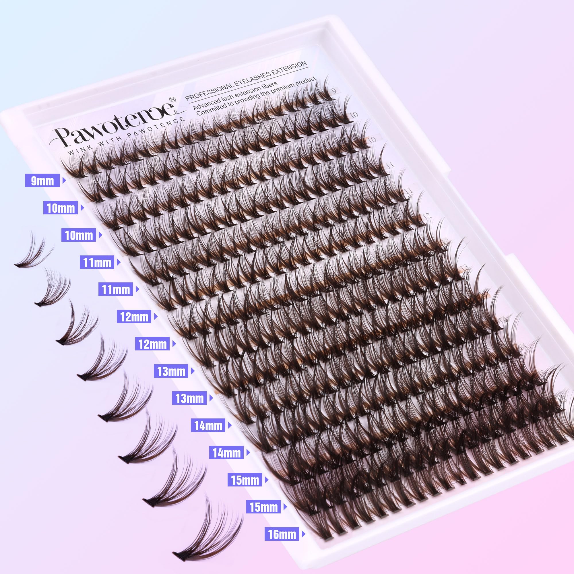 Pawotence at-home eyelash kit tips for easy use