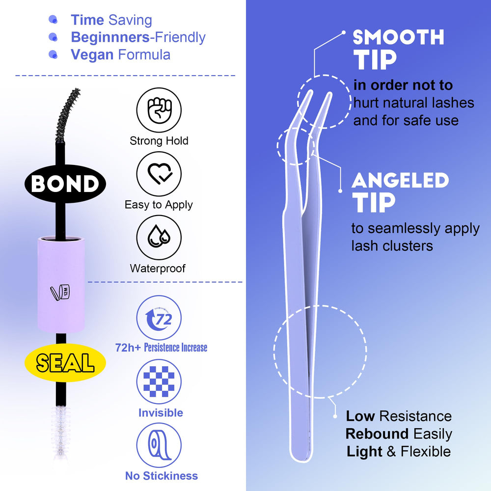 Pawotence customizable cluster lengths for versatile looks.