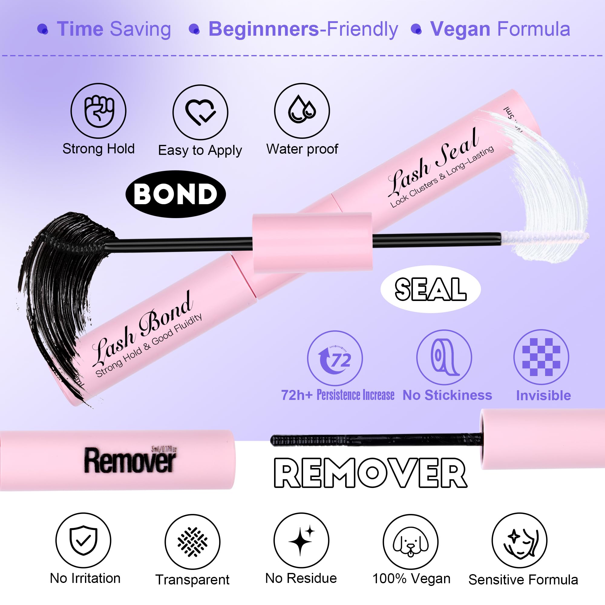 Pawotence customizable look with varying lengths and volumes