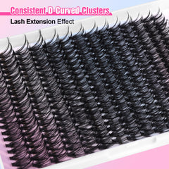 Pawotence DIY lash application guide for at-home use.